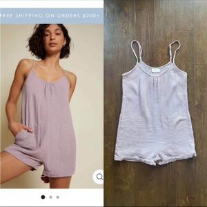 💯 Cotton Nation Made in USA Romper One Piece. Small.